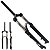 Suspensão Garfo Bicicleta Bike Aro 26 Absolute Brutus DJ 150mm - Imagem 1