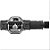 PEDAL LOOK X-TRACK PRETO CINZA - Imagem 2
