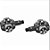 PEDAL LOOK X-TRACK PRETO CINZA - Imagem 1