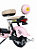 BICICLETA ELETRICA GTS 500W 48V 12AH JD16 WHITE/PINK - Imagem 2