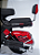 BICICLETA ELETRICA 800W 48V 20AH PRETO/VERMELHO DONGFENG GTS JD12 - Imagem 4