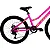 BICICLETA COLLI LONDRES ARO 24 F.DISCO 7V ROSA NEON (BIKERNAUTA) - Imagem 3