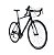 BICICLETA TSW TR-30 ALUM SPEED TOURNEY 14V 560 PRETA  (BIKERNAUTA) - Imagem 8