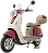 BICICLETA SCOOTER ELETRICA CAP 1000W VERMELHA /BEGE  B-LITIO 60V - Imagem 1