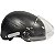 CAPACETE LTX DE SCOOTER PRETO TAMANHO G COM VISEIRA - Imagem 2