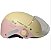 CAPACETE LTX DE SCOOTER BEGE/ROSA TAMANHO G COM VISEIRA - Imagem 2