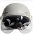 CAPACETE LTX DE SCOOTER CINZA/BRANCO TAMANHO G COM VISEIRA - Imagem 4