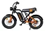 BICICLETA ELETRICA 750W PRETO/LARANJA WINNER KONNAN (BIKERNAUTA) - Imagem 1
