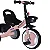 TRICICLO KIKA C/ CESTINHA ROSA BABY (BIKERNAUTA) - Imagem 3