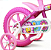 Bicicleta Bike Infantil Criança Kids Aro 12 Nathor Flower 11 - Imagem 2