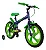 BICICLETA HOUSTON PIX ARO-16 ROXO/VERDE - Imagem 2