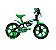 BICICLETA ARO 12 CAIRU PLAY KIDS PRETO/VERDE - Imagem 1