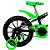 BICICLETA 16 MTB ABS MASCULINA  CAIRU C-16 PRO PTO/VERD - Imagem 3