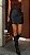 Saia Couro Camile - Imagem 1