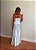 Vestido Tricot Listras - Branco - Imagem 2