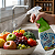 Limpa Frutas e Verduras Desinfeta Hortifruticolas Linha Edu Guedes 500ML com Gatilho Top Casa - Imagem 2