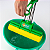 Kit Mop Sekito Rodo Magico Brilhus Sek+ com Balde 10L Noviça Bettanin - Imagem 6