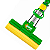 Kit Mop Sekito Rodo Magico Brilhus Sek+ com Balde 10L Noviça Bettanin - Imagem 5