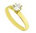 Solitário de Ouro Emotion Infinity Lover - Imagem 1