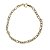 Pulseira Ouro Elos Alternada - Imagem 1
