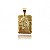 Pingente Quadrado com Jesus Cristo Banho de Ouro 18K - Imagem 4