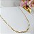 Colar Corrente Cartier 1.0 Banho de Ouro 18K - Imagem 2