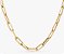 Corrente Malha Cartier Em Ouro Amarelo 18k - 45cm - Imagem 1