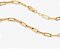 Corrente Malha Cartier Em Ouro Amarelo 18k - 45cm - Imagem 3