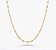Corrente Malha Piastrine Em Ouro Amarelo 18k - 45 Cm - Imagem 1