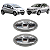 2 Lanterna Pisca Seta Lateral Sem Soquete Citroen C3 Berlingo Picasso Jumpy Jac Motors J2 J3 Peugeot 207 307 - Imagem 2