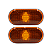 Par Lanterna Pisca Seta Lateral Âmbar Clio Duster Kangoo Master - Imagem 2