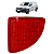 Refletor Olho De Gato Corsa Direito Kangoo (Todos) - Imagem 1
