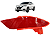 Refletor Olho De Gato Parachoque Traseiro Direito Honda HRV 2015 A 2019 - Imagem 1