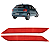 Par Refletor Olho Gato Parachoque Traseiro Gol G7 2018 2019 2020 - Imagem 1