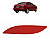 Refletor Olho De Gato Traseiro Fluence 2011 2012 13 14 15 2016 2017 Esquerdo - Imagem 1
