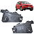 Kit Par Suporte Guia Para-choque Dianteiro Gol G5 2008 2009 2010 2011 2012 2013 - Imagem 1
