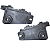 Kit Par Suporte Guia Para-choque Dianteiro Gol G5 2008 2009 2010 2011 2012 2013 - Imagem 2