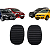 Kit Capa Borracha Do Pedal Freio Embreagem Fiat Stilo Bravo Novo Palio Uno - Imagem 1