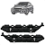 Par Suporte Guia Para-choque Dianteiro Civic 2012 2013 2014 2015 2016 - Imagem 1