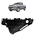Suporte Guia Para-choque Dianteiro Esquerdo Hilux Cabine Simples 2016 2017 2018 2019 2020 2022 - Imagem 1