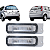 Par Lanterna Luz de Placa Ka 2003 A 2013 Fiesta 2008 A 2013 - Imagem 1