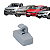 Suporte Presilha Quebra Sol Amarok Gol Polo HB Sedan Saveiro Cinza - Imagem 1