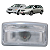Lanterna Luz de Placa Com Soquete Toyota Corolla Fielder 2003 Até 2008 Esquerdo - Imagem 1