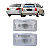 Par Lanterna Luz De Placa Toyota Fielder Corolla 2003 04 05 06 07 2008 Com Soquete - Imagem 1