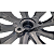 Jogo 4 Calota Velox Black Renault Fiat Ford Hyundai Renault Aro 14 Preto - Imagem 3