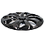 Jogo 4 Calota Velox Black GM Fiat Volkswagen Peugeot Citroen Renault - Imagem 2