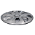 Jogo 4 Calota Velox Silver Fiat Renault Ford Volkswagen Kia Nissan Prata - Imagem 3