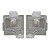 Par Lanterna Luz De Placa S10 1995 1996 1997 1998 1999 2000 2001 2002 2003 2004 - Imagem 2
