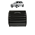 Difusor De Ar Cinza Corsa Classic 2004 2005 2006 2007 2008 - Imagem 1