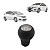 Bola Manopla Cambio Cinza Honda Fit Lx 2007 2008 2009 2010 - Imagem 4